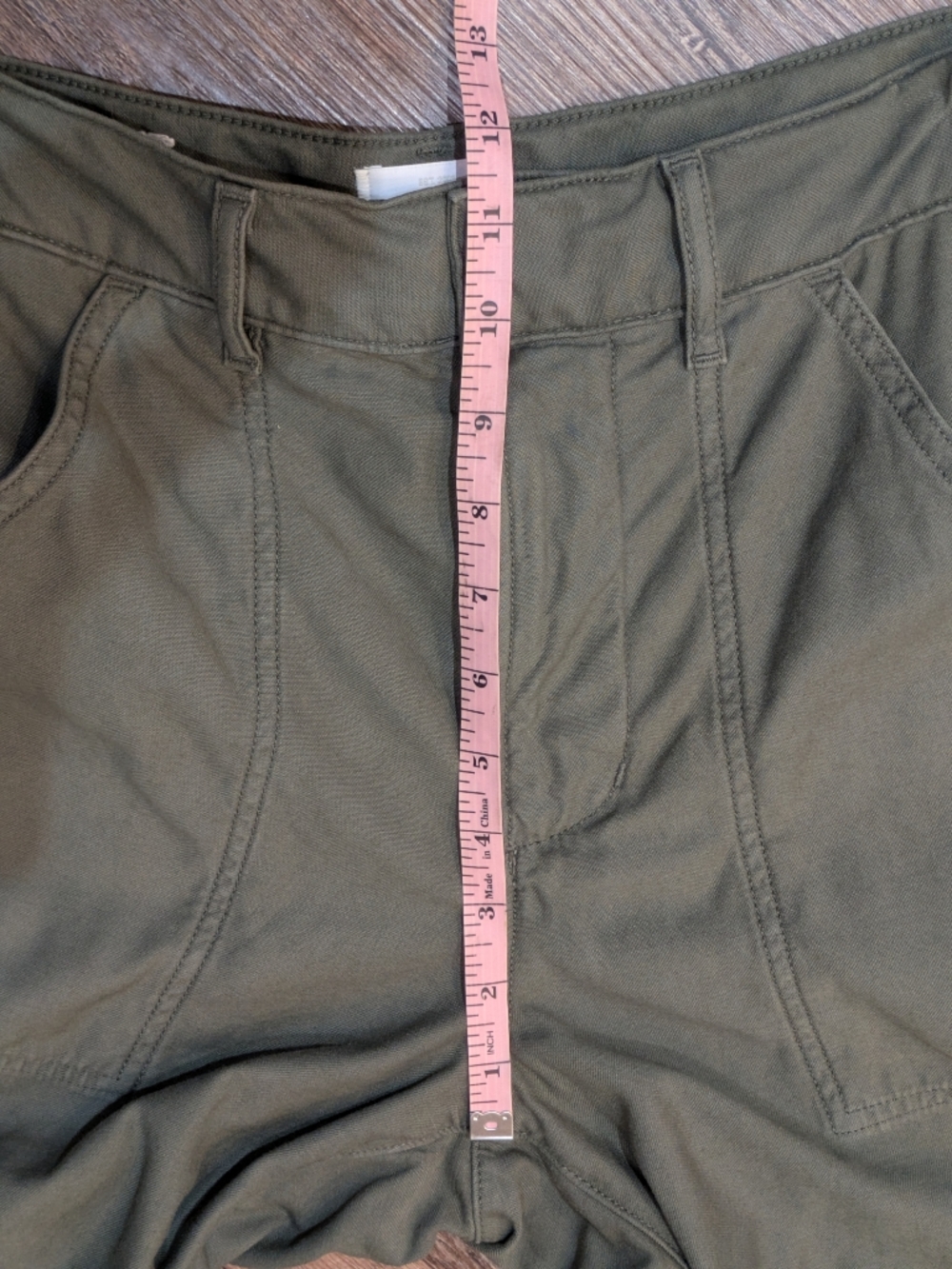 Citizens of Humanity Marcelle Cargo Barrel Pant Trouser in Dogwood Olive Sz 26 - Picture 15 of 16